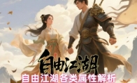 自由江湖各类属性解析