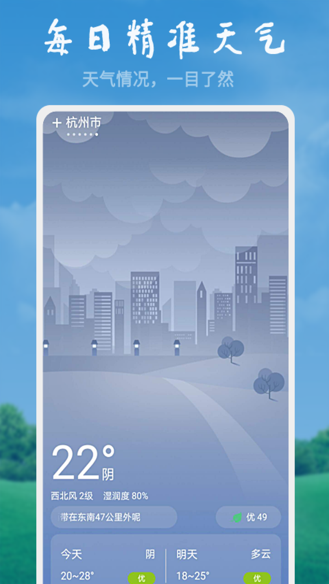 
美好天气app