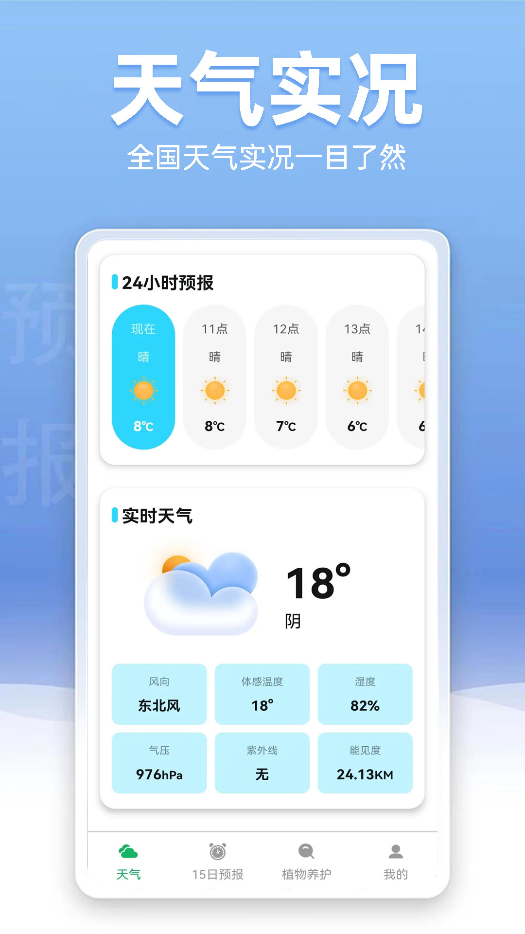 
云朵气象站