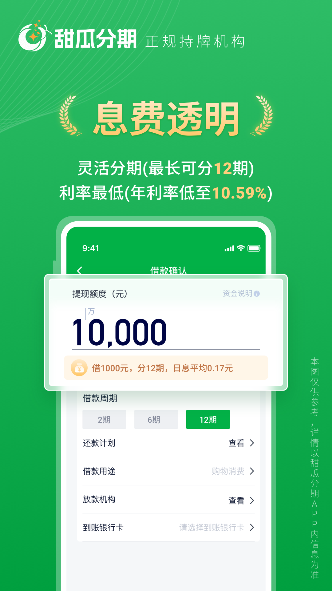 
甜瓜分期app