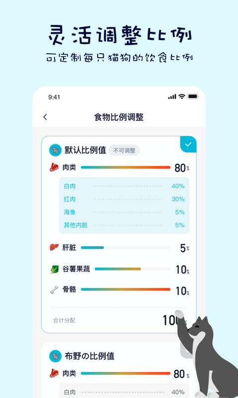 
嗷呜猫狗食谱