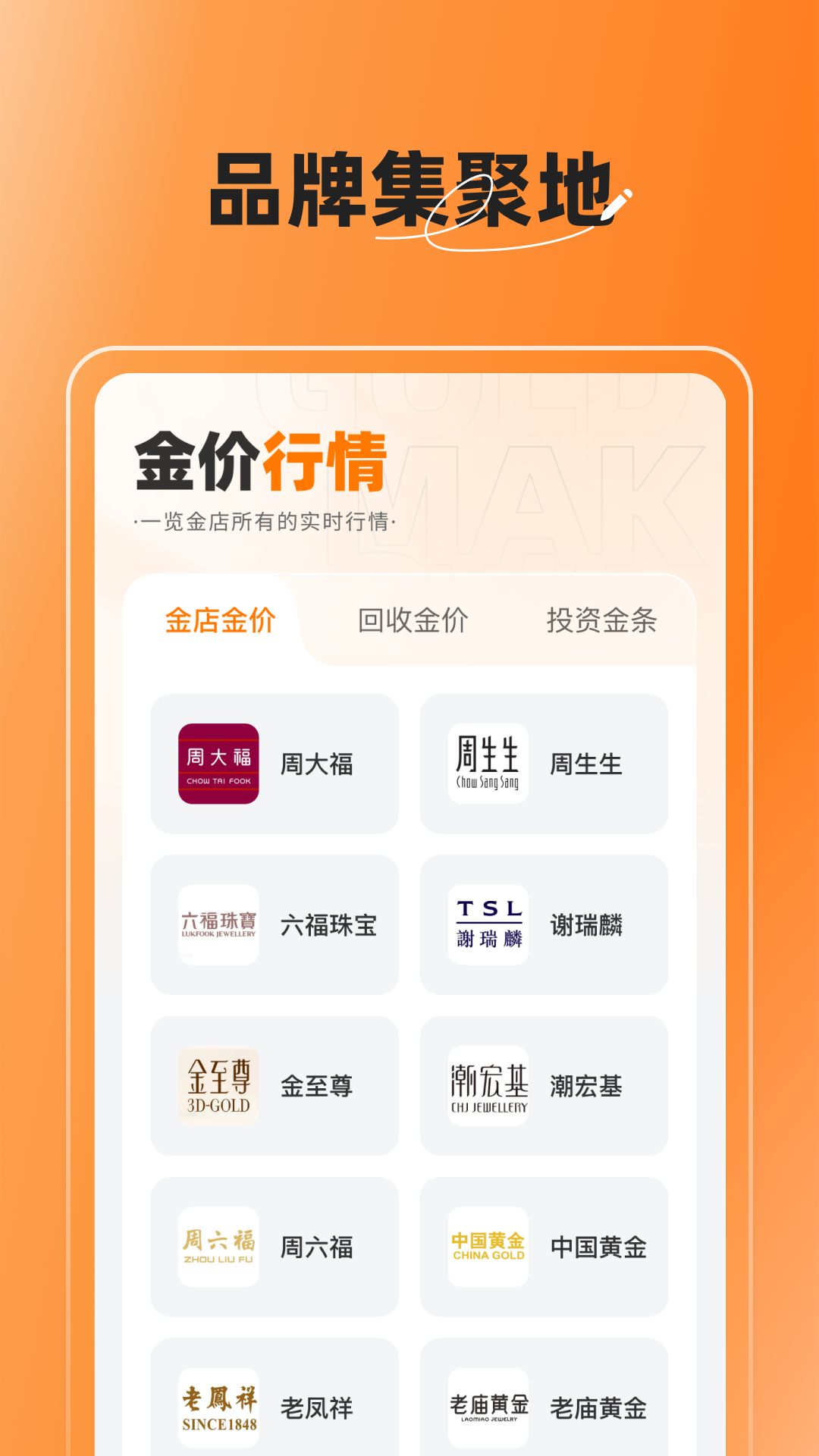 
金价快查