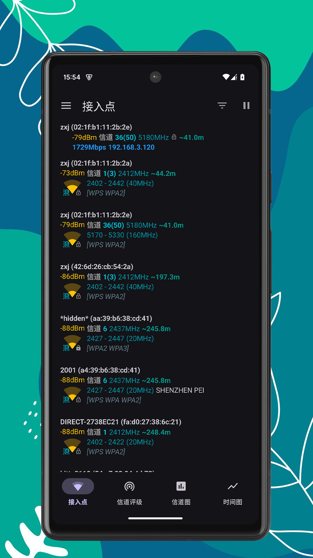
WiFi质量分析