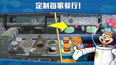 
海绵宝宝大闹蟹堡王 中文正版