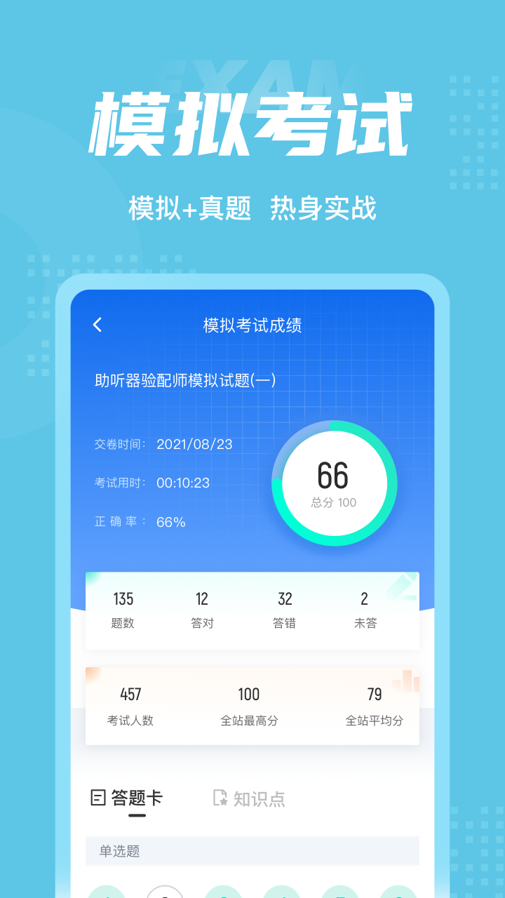 
助听器验配师考试聚题库