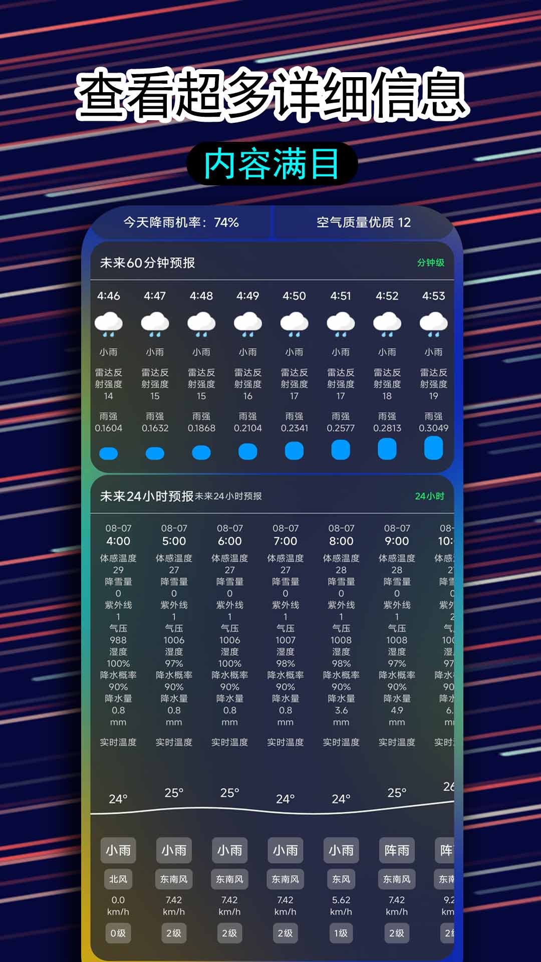 
一早天气