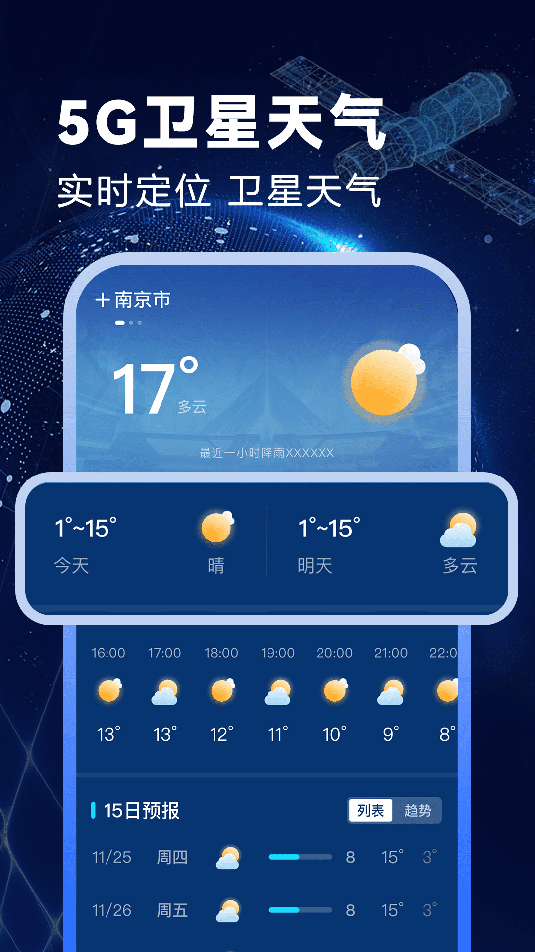 
卫星准报天气