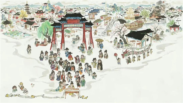江南百景图百合花探险资源在哪里换？