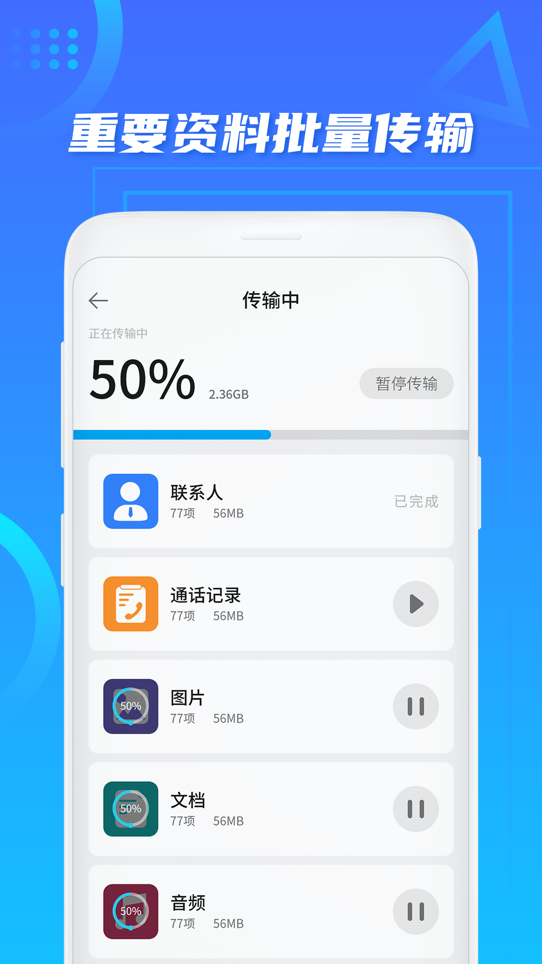 
手机克隆换机+