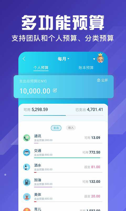
百事AA记账
