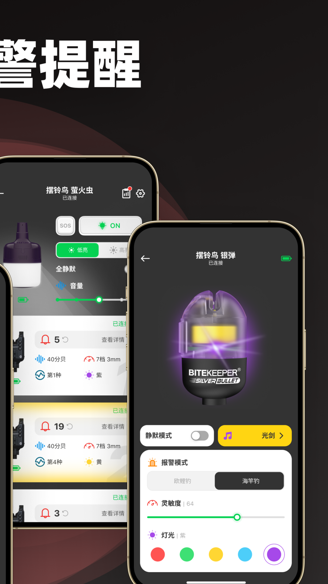 
BITEKEEPER钓鱼报警器