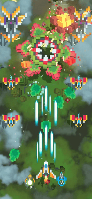 
天空之翼像素战士