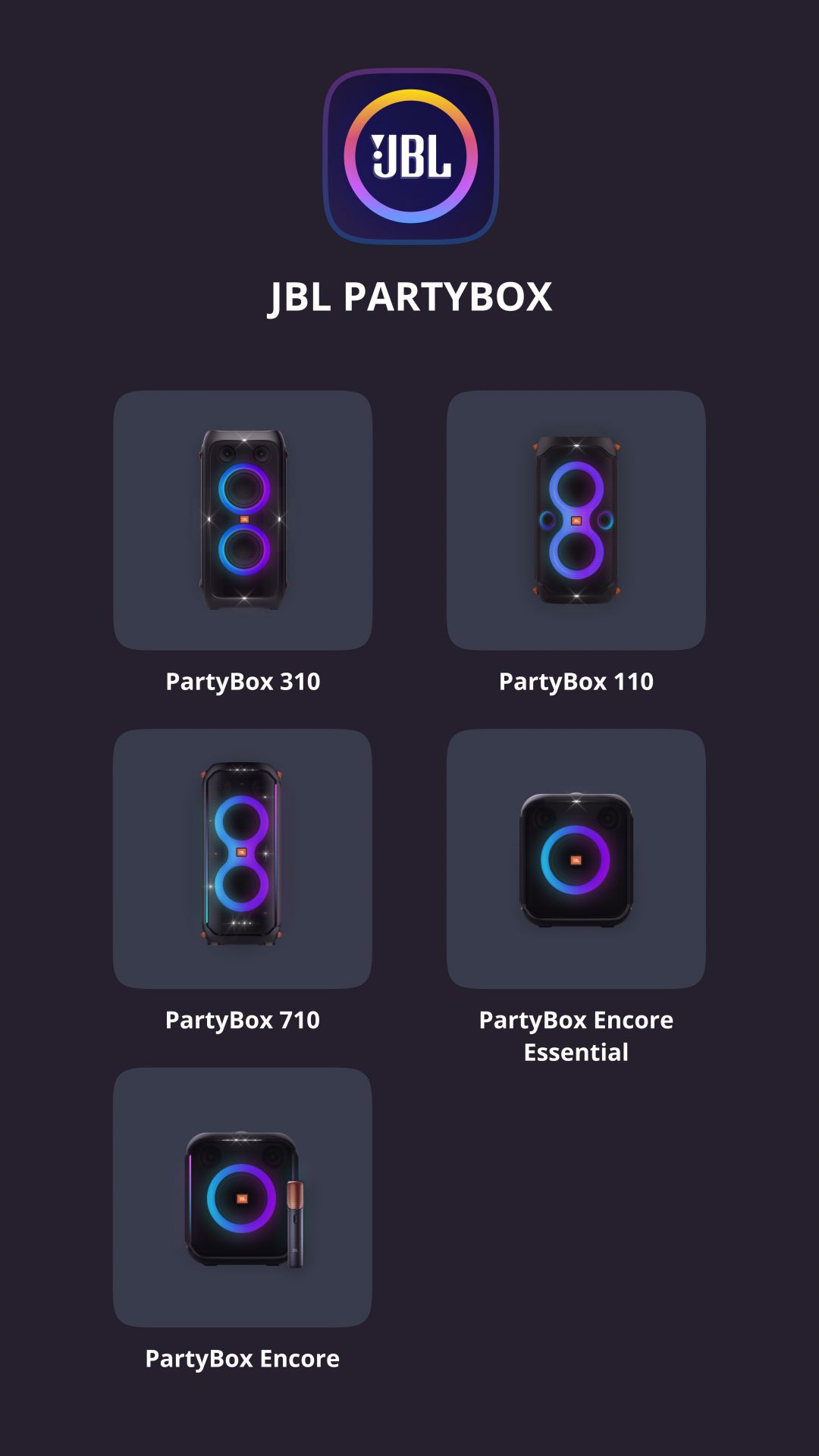 
jbl partybox app