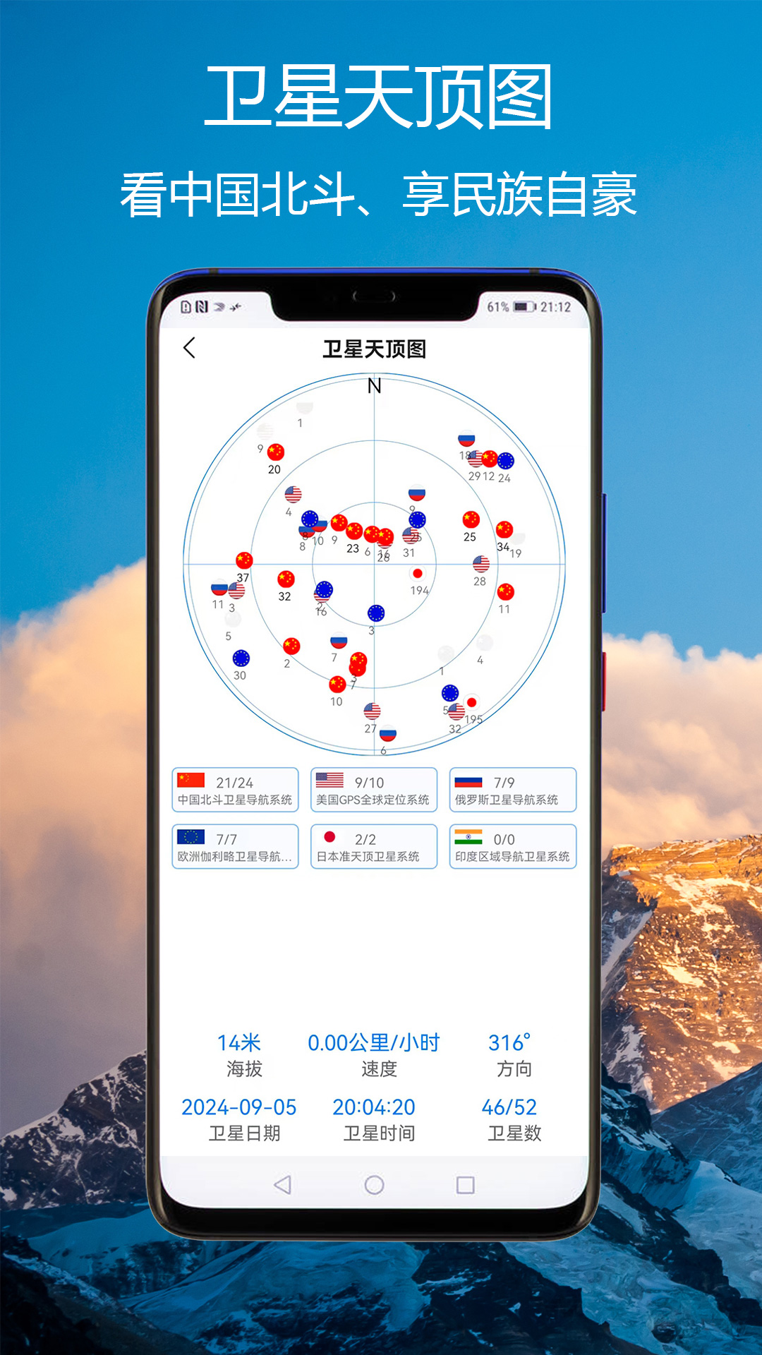 
猎鹰海拔指南针