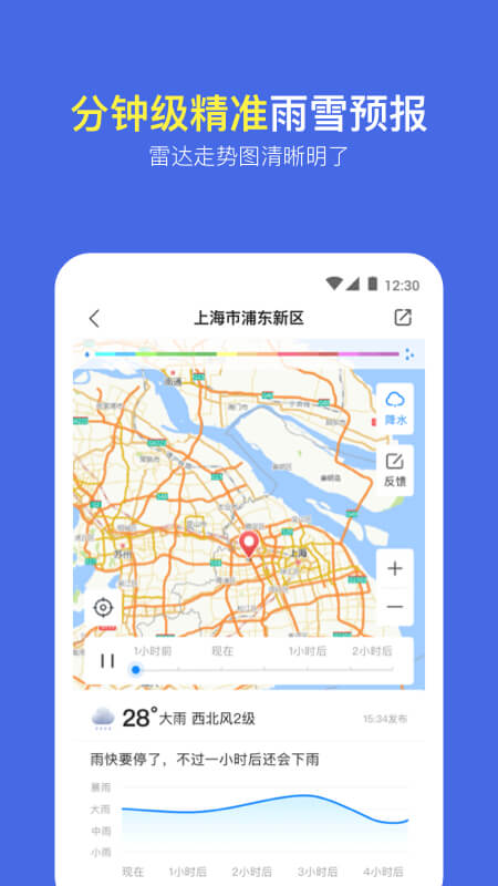 
实况天气预报