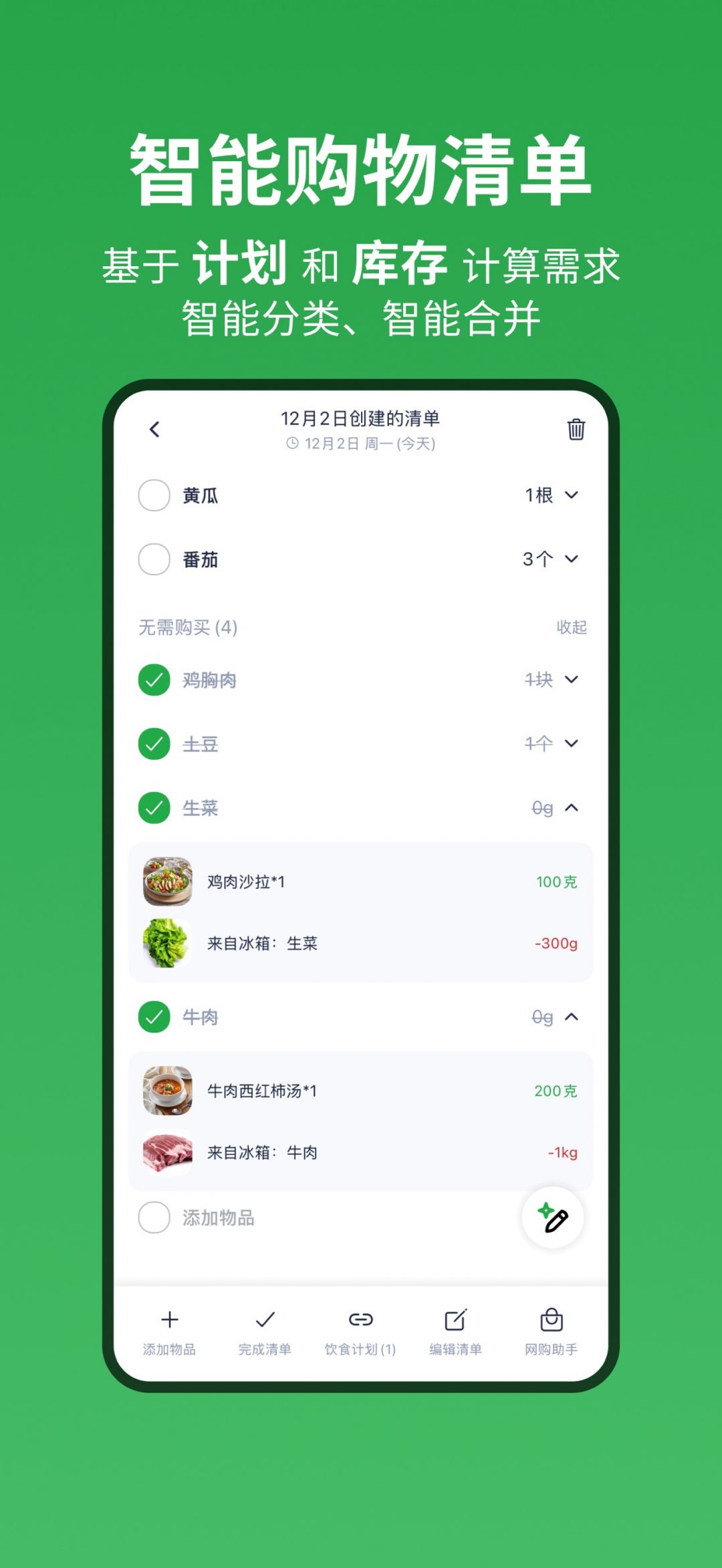 
大厨日历