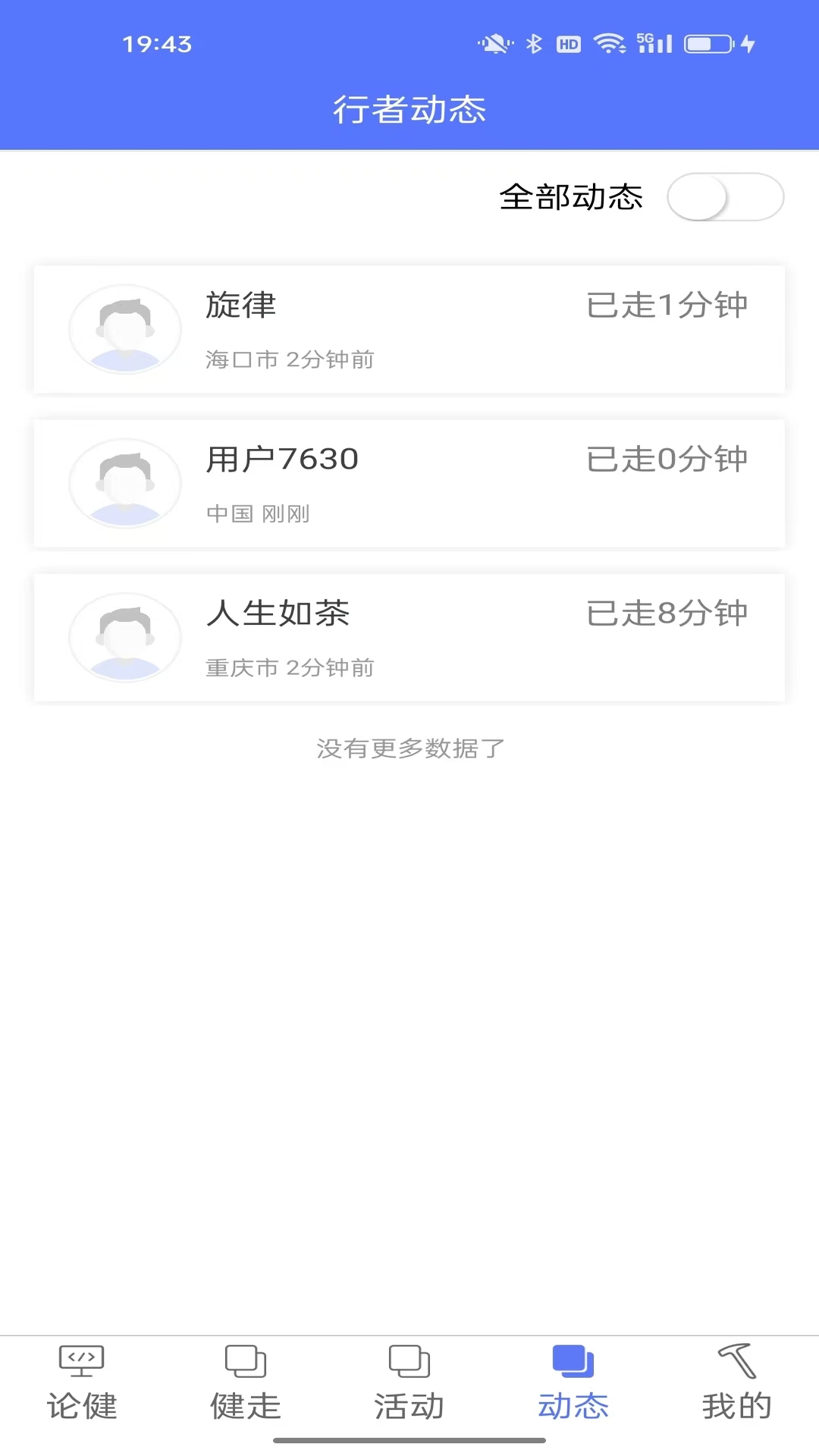 
行者论健