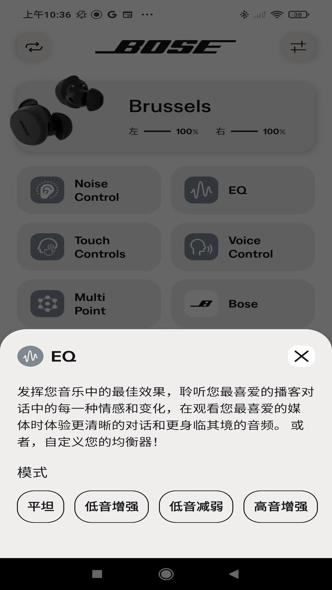 
Bose QCE