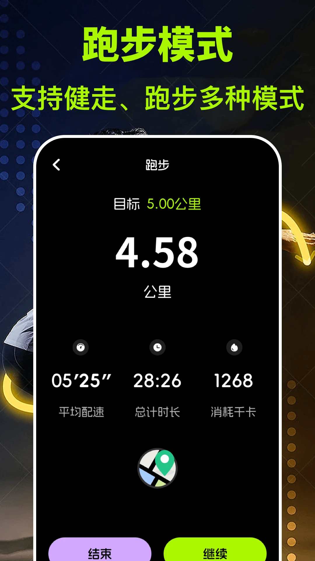 
跑步计fit减肥