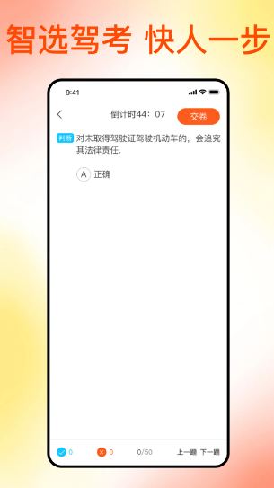 
满分科目一