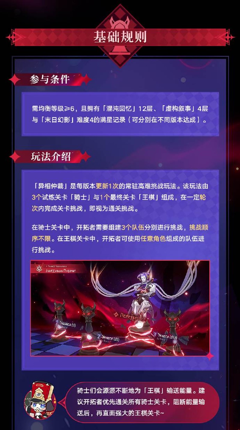 《崩坏：星穹铁道》异相仲裁玩法介绍