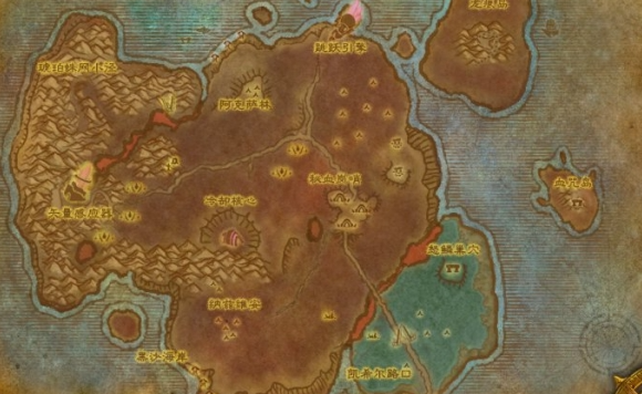 魔兽世界秘血岛损坏的兽笼位置介绍1