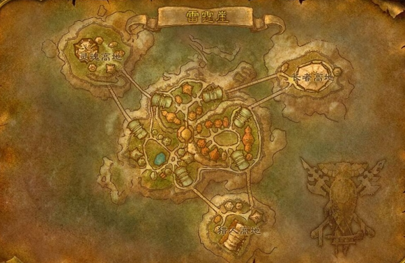 魔兽世界莫高雷前往雷霆崖方法3