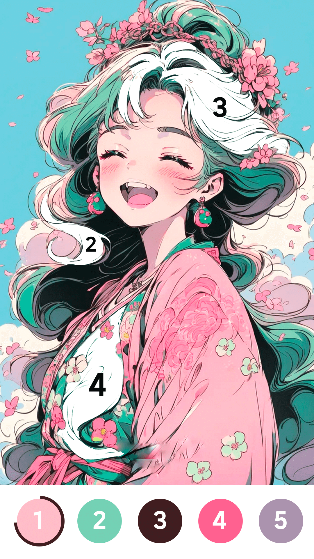 
涂了壁纸