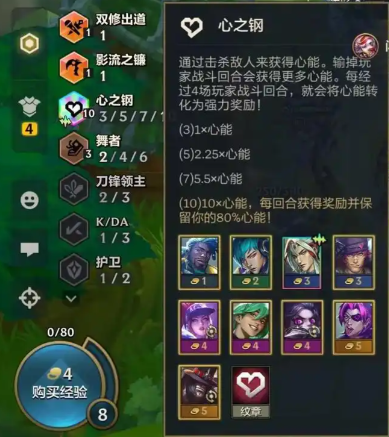 金铲铲之战s10心之钢连败运营玩法思路4