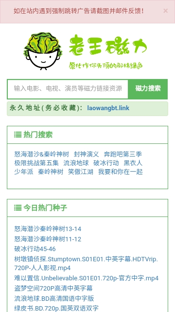 老王磁力(图1) 老王磁力