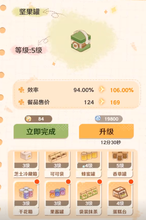 解忧小食光厨具属性是什么,解忧小食光厨具属性介绍